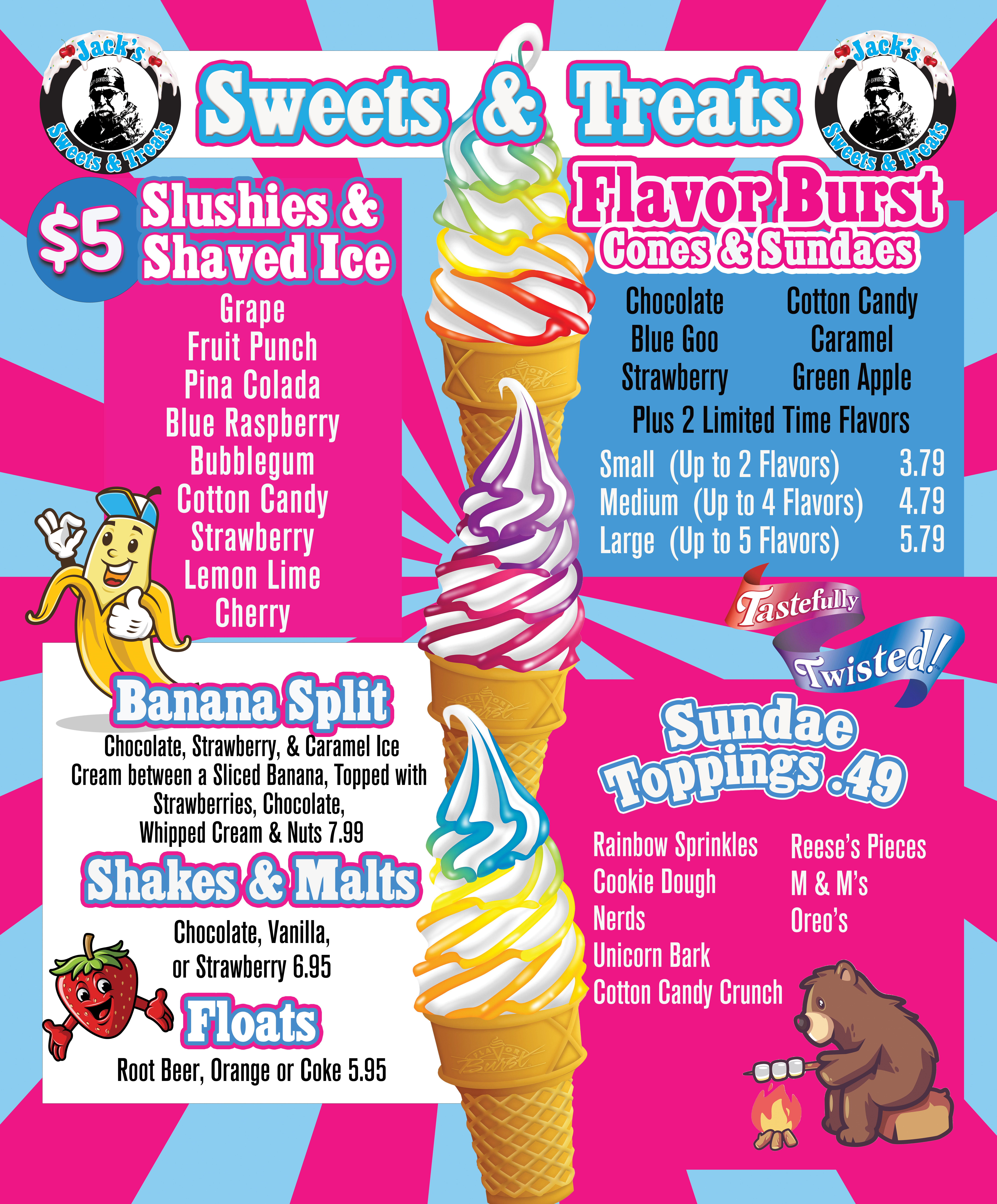 Jack's Sweets & Treats Jack's Steakhouse & Seafood